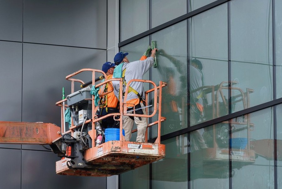 Commercial Window Cleaning How It Works in Gillette