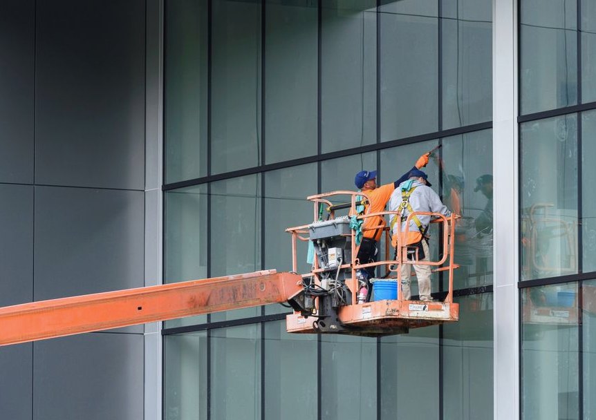High Rise Window Cleaning in Gillette