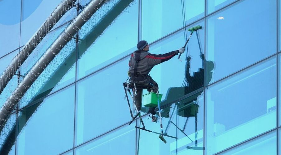 Post Construction Window Cleaning in Gillette