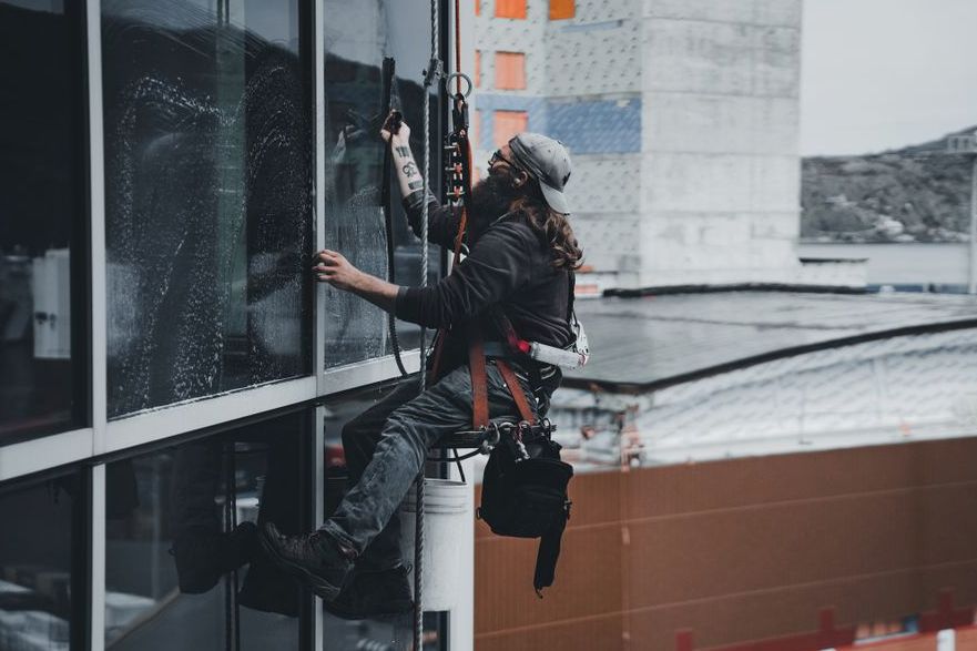 Storefront Window Cleaning in Gillette